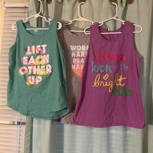 10/12 3 tank tops